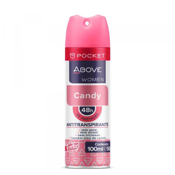 Desodorante Antitranspirante Above Pocket Women Candy 100Ml/50G