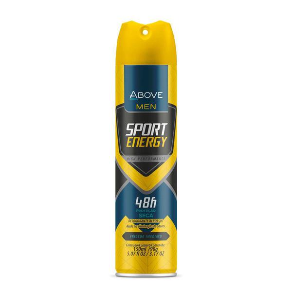 Desodorante Antitranspirante Above Sport Energy Men 150Ml/90G