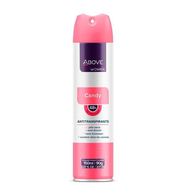 Desodorante Antitranspirante Above Women Candy 150Ml/90G