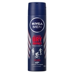 Desodorante Antitranspirante Aerosol Active Dry Impact Masculino 150ml Nivea - 1 Unidade