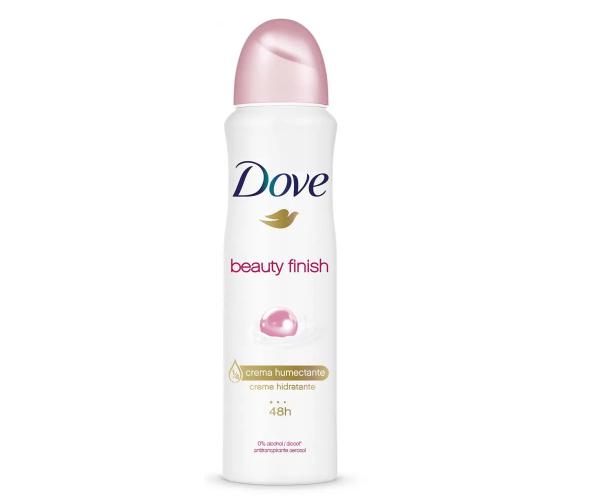 Desodorante Antitranspirante Aerosol Beauty Finish Feminino 150ml Dove - 10 Unidades