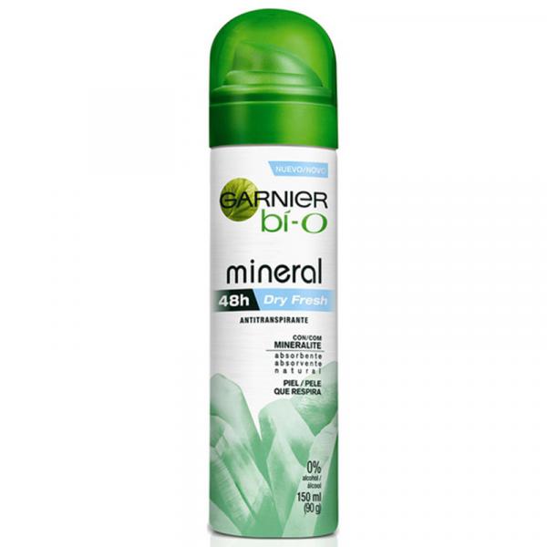 Desodorante Antitranspirante Aerosol Bí-O Mineral Dry Fresh 150ML - Bi-o
