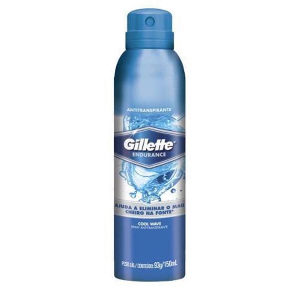 Desodorante Antitranspirante Aerosol Cool Wave - 93g - Gillette