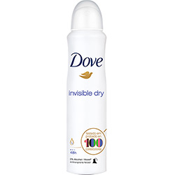 Desodorante Antitranspirante Aerosol Dove Invisible Dry 170ml