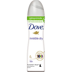 Desodorante Antitranspirante Aerosol Dove Invisible Dry Comprimido 85ml