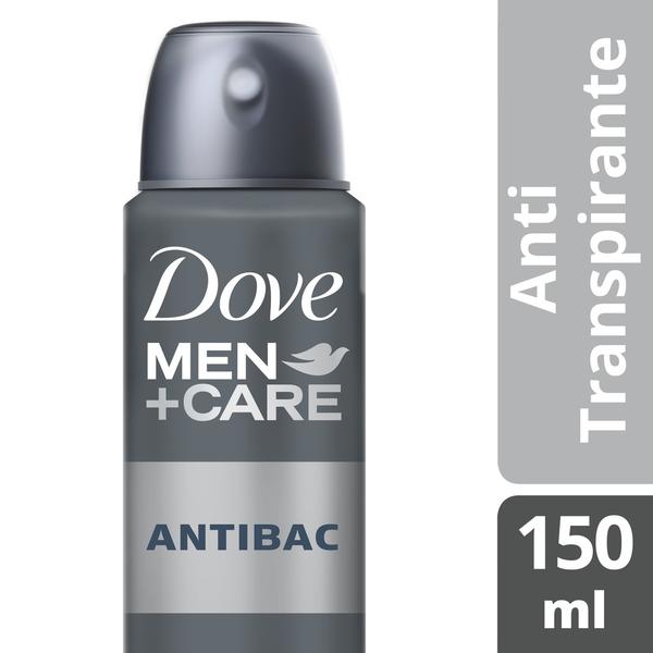 Desodorante Antitranspirante Aerosol Dove Men + Care Antibac 150ml