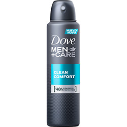Desodorante Antitranspirante Aerosol Dove Men+Care Clean Comfort 150ml