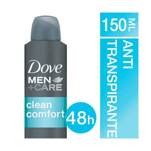 Desodorante Antitranspirante Aerosol Dove Men+Care Clean Comfort