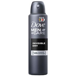 Desodorante Antitranspirante Aerosol Dove MEN+CARE Invisible Dry - 151ml