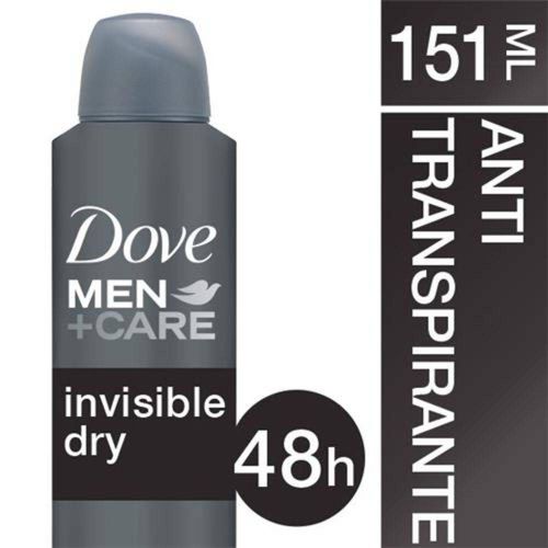 Desodorante Antitranspirante Aerosol Dove Men+care Invisible Dry 89g