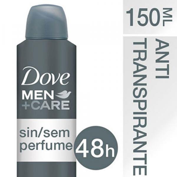 Desodorante Antitranspirante Aerosol Dove Men+Care Sem Perfume 150ML