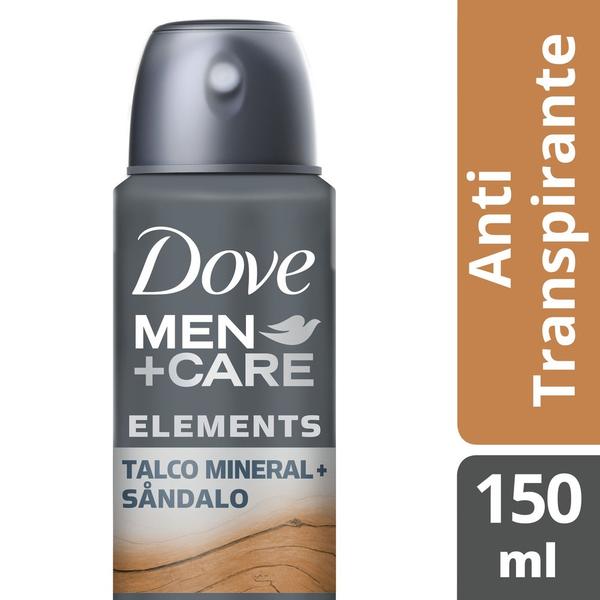 Desodorante Antitranspirante Aerosol Dove Men +Care Talco Mineral 150ml