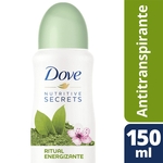 Desodorante Antitranspirante Aerosol Dove Nutritive Secrets Matcha e Flor de Sakura - 150ml
