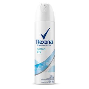 Desodorante Antitranspirante Aerosol Feminino Rexona Women Cotton - 150ml