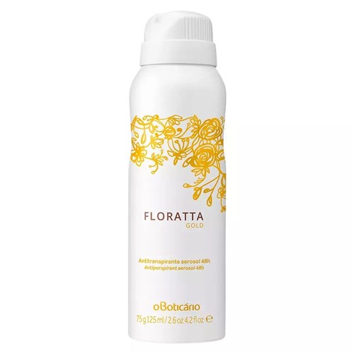 Desodorante Antitranspirante Aerosol Floratta Gold 75G [O Boticário]