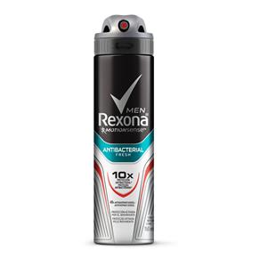 Desodorante Antitranspirante Aerosol Masculino Rexona Men Antibac Fresh - 150ml