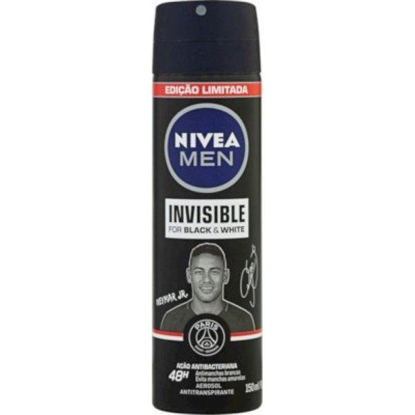 Desodorante Antitranspirante Aerosol Nivea Men Invisible For Black Amp White 150ml