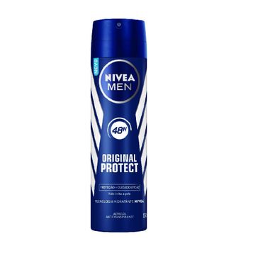 Desodorante Antitranspirante Aerosol Nivea Original Protect Nivea Men 150ml