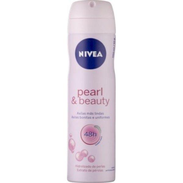 Desodorante Antitranspirante Aerosol Nivea Pearl Amp Beauty 150ml
