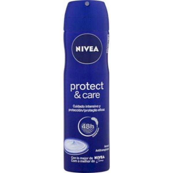 Desodorante Antitranspirante Aerosol Nivea Protect &amp Care 150ml