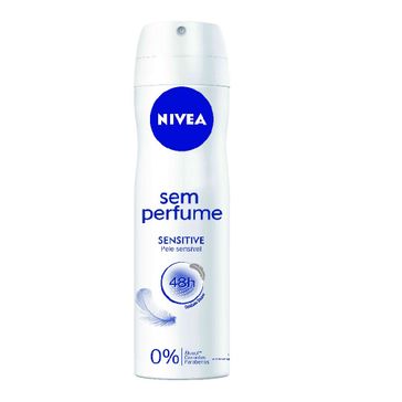 Desodorante Antitranspirante Aerosol Nivea Sem Perfume 150ml