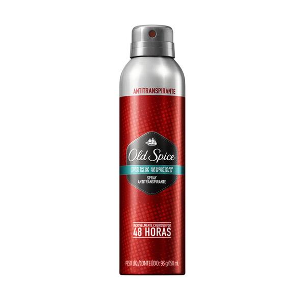Desodorante Antitranspirante Aerosol Old Spice Pure Sport 150ML