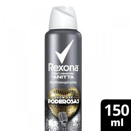 Desodorante Antitranspirante Aerosol Rexona Show das Poderosas By Anitta 150ml