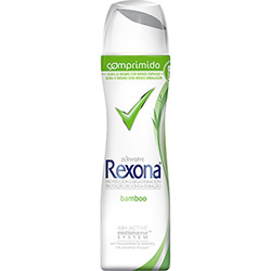 Desodorante Antitranspirante Aerosol Rexona Women Bamboo Comprimido 85ml