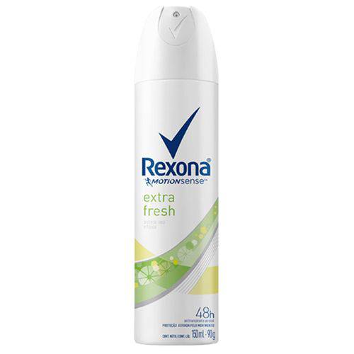 Desodorante Antitranspirante Aerosol Rexona Women Extra Fresh 150ml