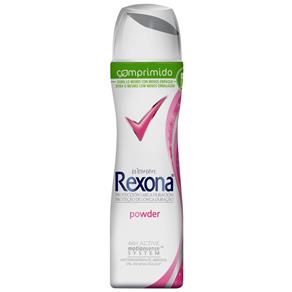 Desodorante Antitranspirante Aerosol Rexona Women Powder Comprimido - 85ml