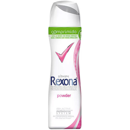 Desodorante Antitranspirante Aerosol Rexona Women Powder Comprimido 85ml