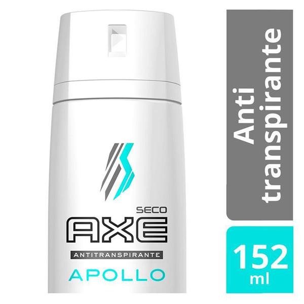 Desodorante Antitranspirante Aerosol Seco AXE Apollo 152ml