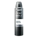 Desodorante Antitranspirante Aerosol Sem Perfume Masculino 150ml Dove - 3 Unidades