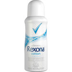 Desodorante Antitranspirante Aerosol Women Rexona Compact Cotton 108ML