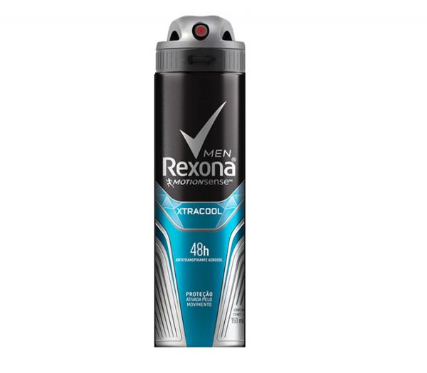 Desodorante Antitranspirante Aerosol Xtracool Masculino 150ml Rexona - 1 Unidade