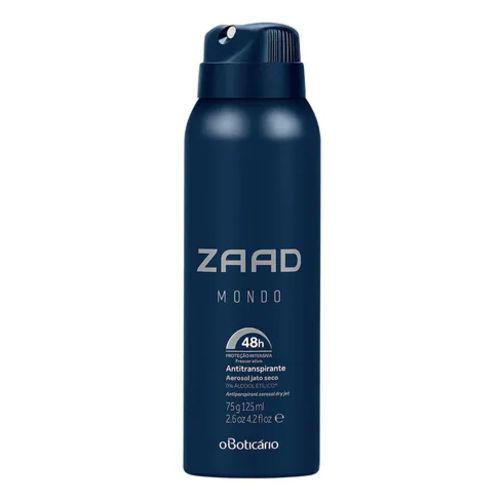 Desodorante Antitranspirante Aerosol Zaad Mondo 75g - Boticario