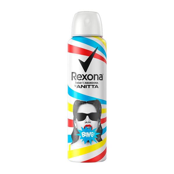 Desodorante Antitranspirante Aerossol Anitta Bag - 150 Ml Rexona