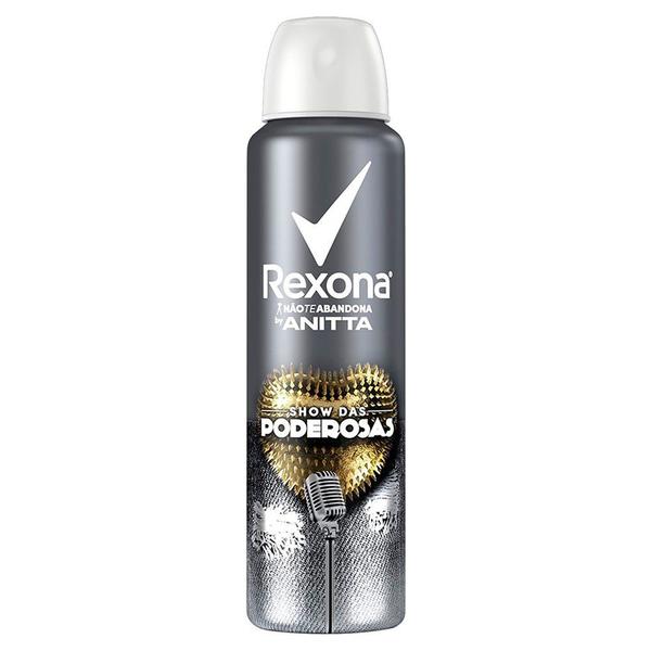 Desodorante Antitranspirante Aerossol Anitta Show das Poderosas - 150 Ml Rexona