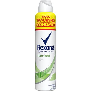 Desodorante Antitranspirante Aerossol Feminino Bamboo Rexona Motionsense 200ml