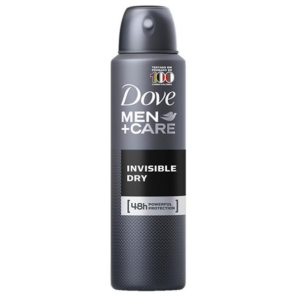 Desodorante Antitranspirante Aerossol Men Care Invisible Dry - 150 Ml Dove