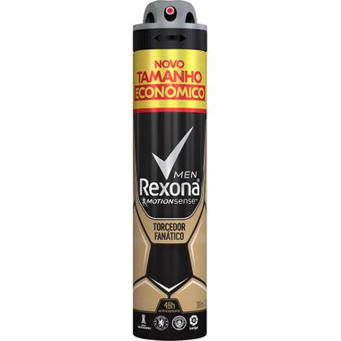 Desodorante Antitranspirante Aerossol Rexona Men Motionsense 200ml Torcedor Fanático