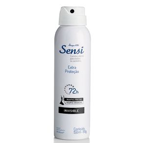 Desodorante Antitranspirante Aerossol Sensi Invisible 150 Ml