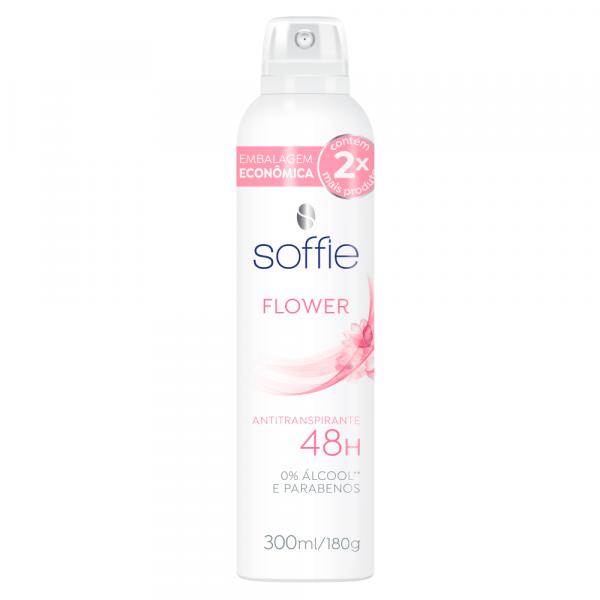 Desodorante Antitranspirante Aerossol Soffie Feminino - Flower