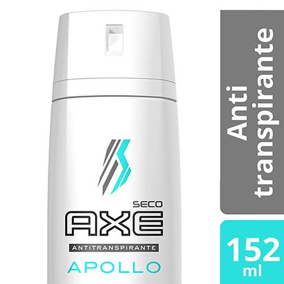 Desodorante Antitranspirante Axe Seco Apollo Aerosol 152ml