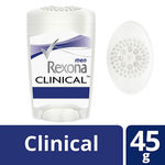 Desodorante Antitranspirante Creme Rexona Men Clinical 48g