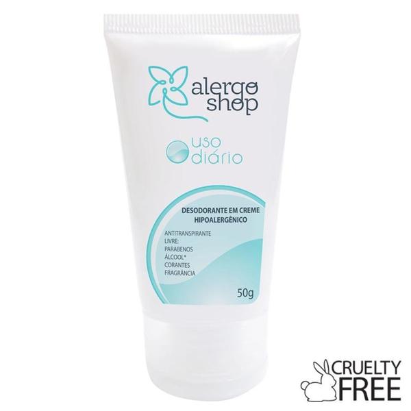 Desodorante Antitranspirante em Creme Hipoalergênico Alergoshop (4206)