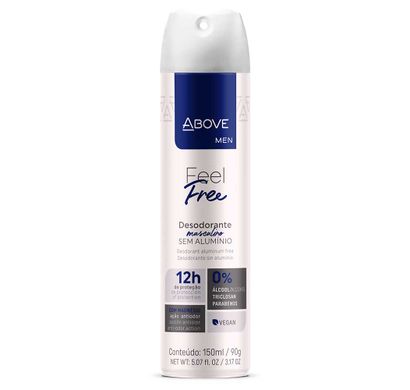 Desodorante Antitranspirante Feel Free 150ml - Above Men