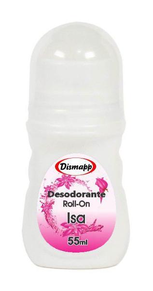 Desodorante Antitranspirante Feminino Rollon Perfumado Isa 55ml Dismapp