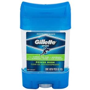 Desodorante Antitranspirante Gillette Clear Gel Power Rush 82G