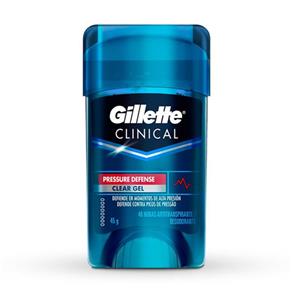 Desodorante Antitranspirante Gillette Clinical Pressure Defense Gel - 45g